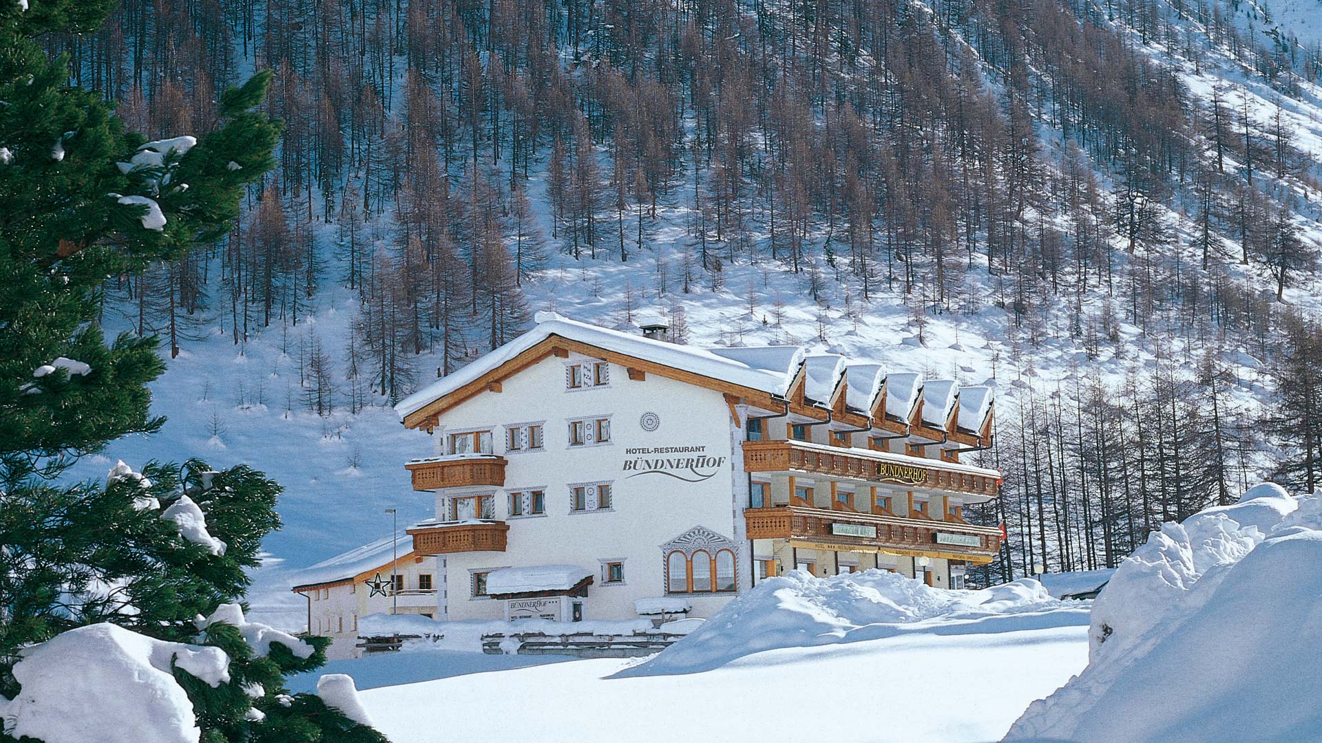 Country Wellnesshotel Bündnerhof Samnaun Dorf Hotel Samnaun - Country Wellnesshotel Bündnerhof - Winterurlaub